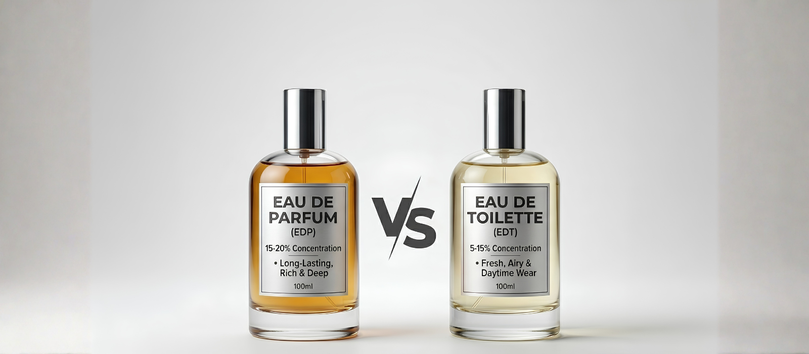 Eau de Parfum vs Eau de Toilette
